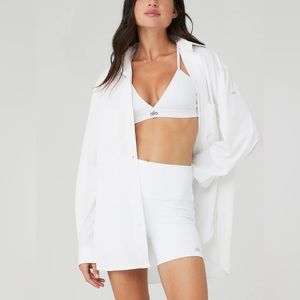 ALO Yoga dreamscape button down long sleeve